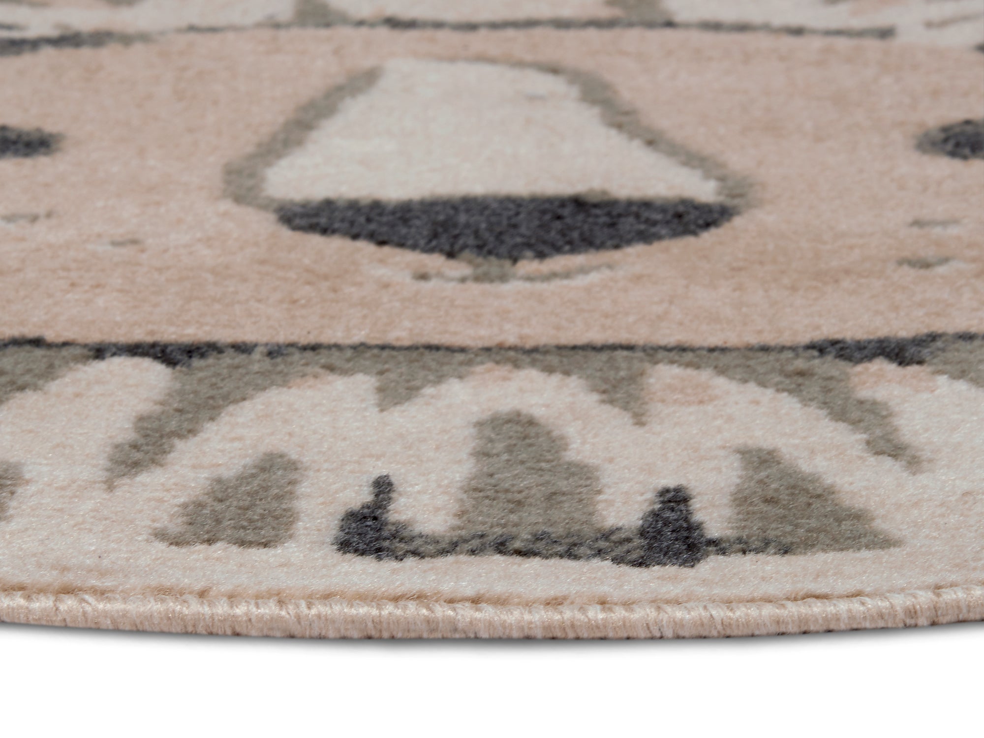 Hanse Home Adventures Rund Lejon Matta, Beige