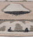 Hanse Home Adventures Rund Lejon Matta, Beige