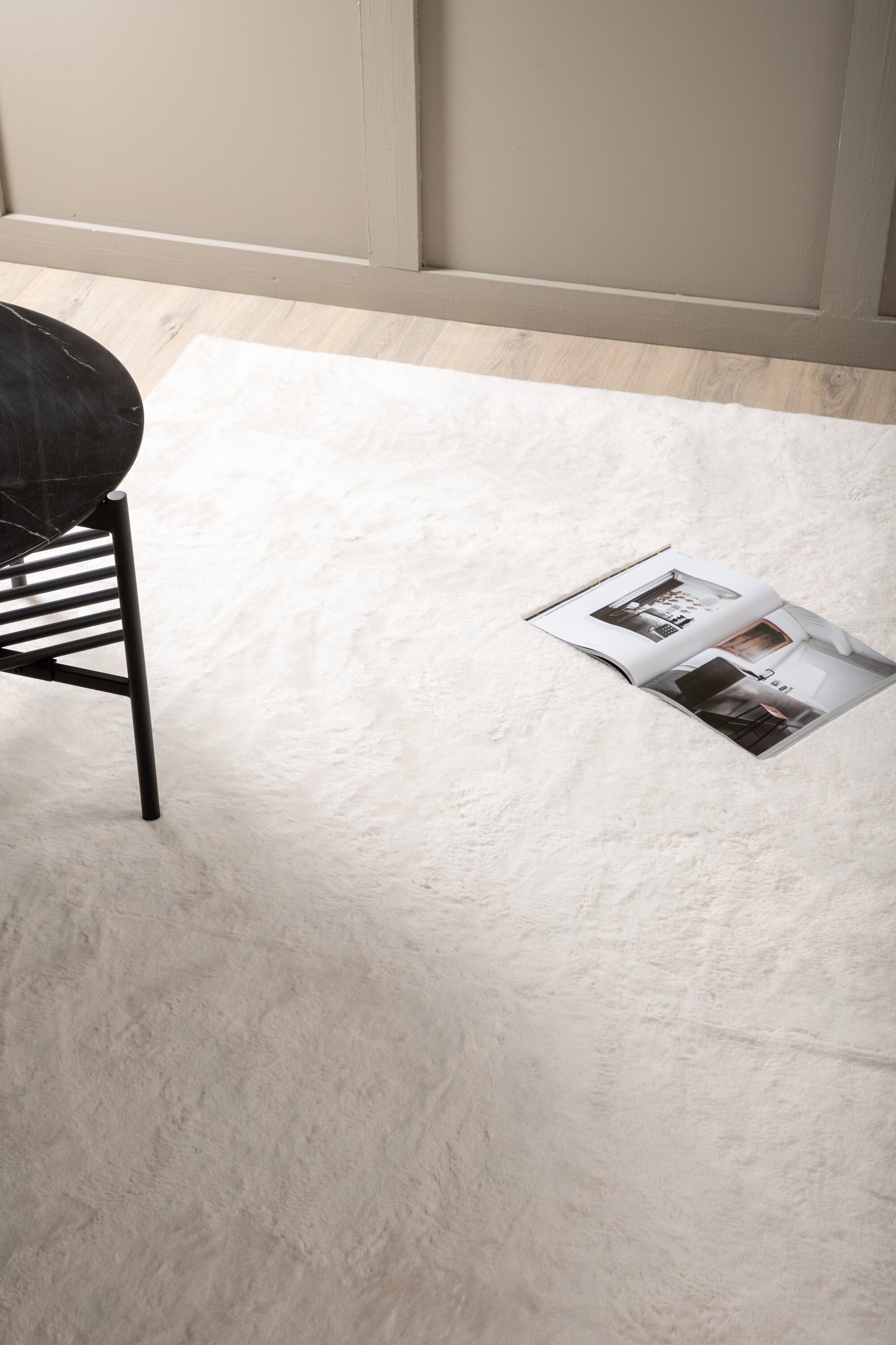 Venture Home Nina Matta, 160x230cm, Vit