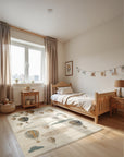 Hanse Home Luftballong Matta, Beige