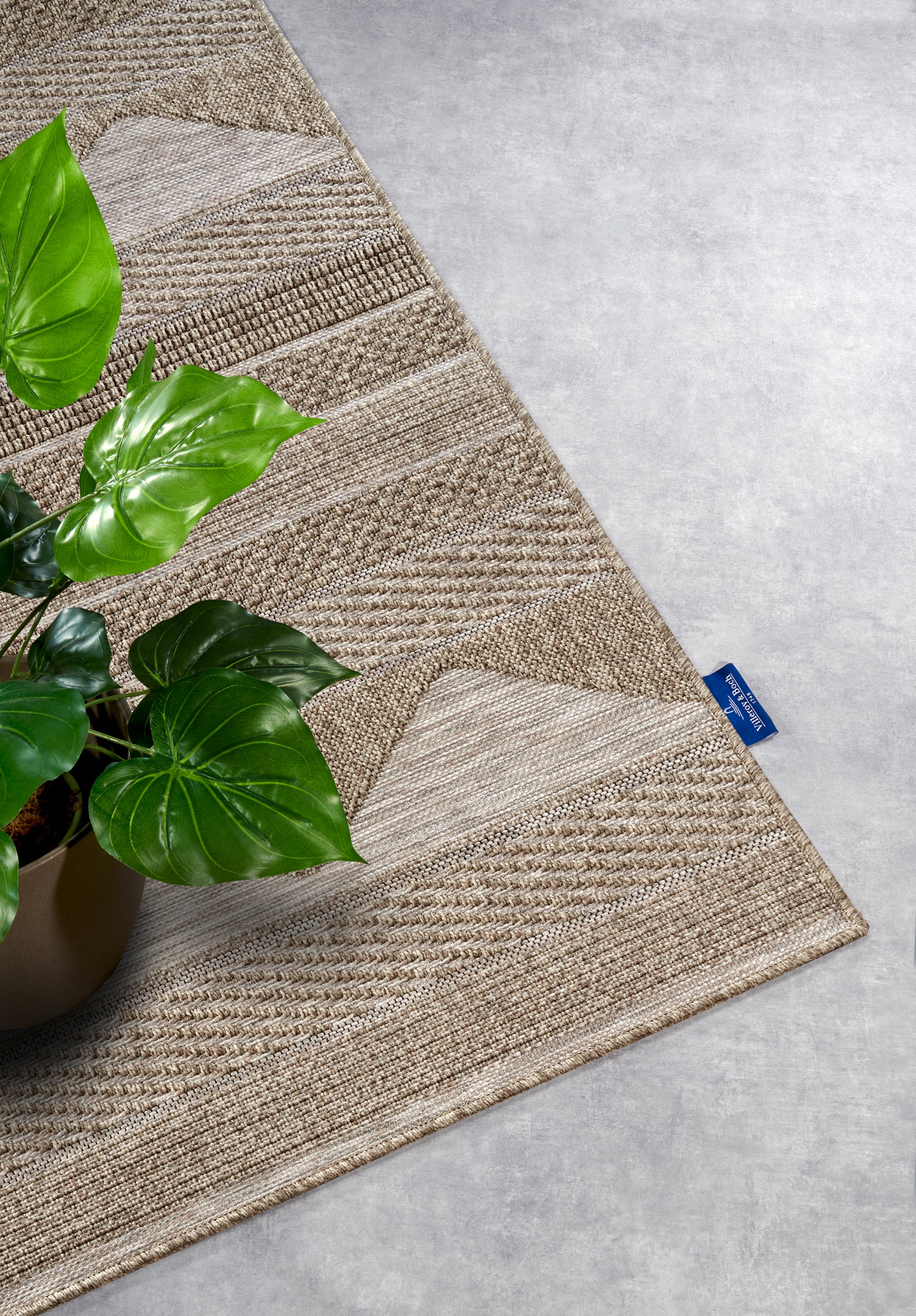 Villeroy &amp; Boch Elisabeth Matta, 155x230cm, Naturligt brun