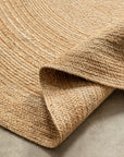 Hanse Home Rangpur Rund Matta, Jute, Guld