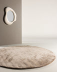 Venture Home Blanca Rund Matta, 200cm, Beige
