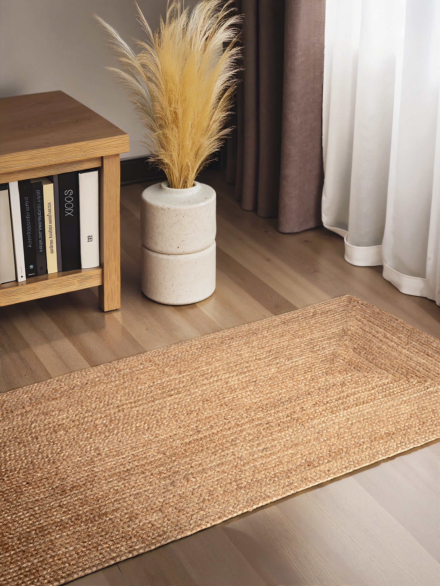 Hanse Home Sharmila Matta, Jute, 80x200cm, Guld