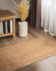 Hanse Home Sharmila Matta, Jute, 80x200cm, Guld