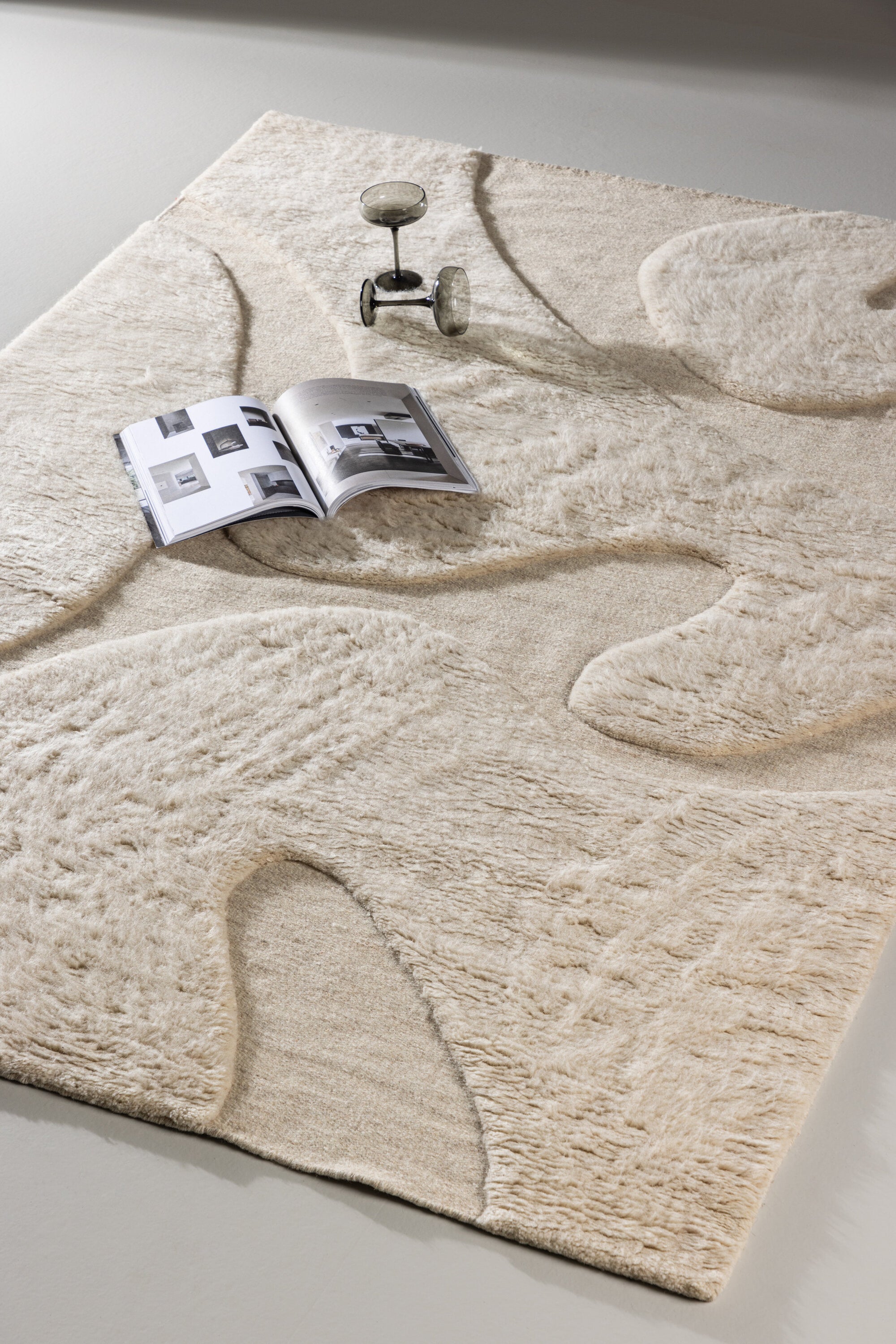 Venture Home Boone Ullmatta, 160x230cm, Beige
