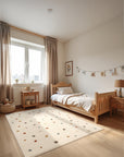 Hanse Home Prickig Matta, Beige