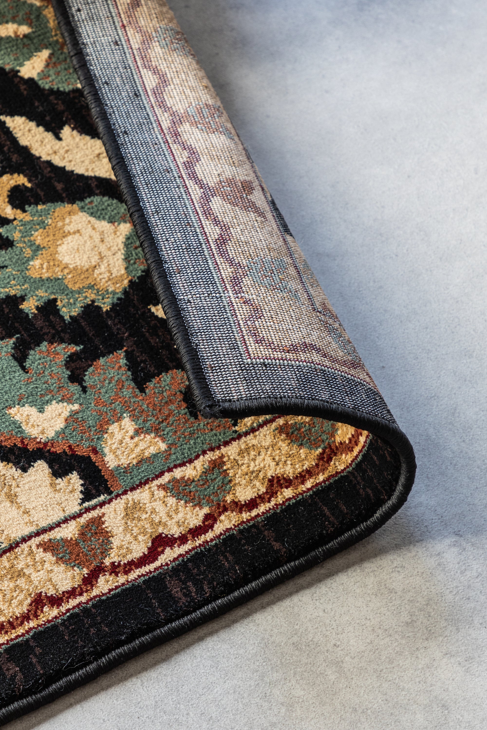 Hanse Home Farsi Orientalisk Gångmatta, 80x240cm, Svart