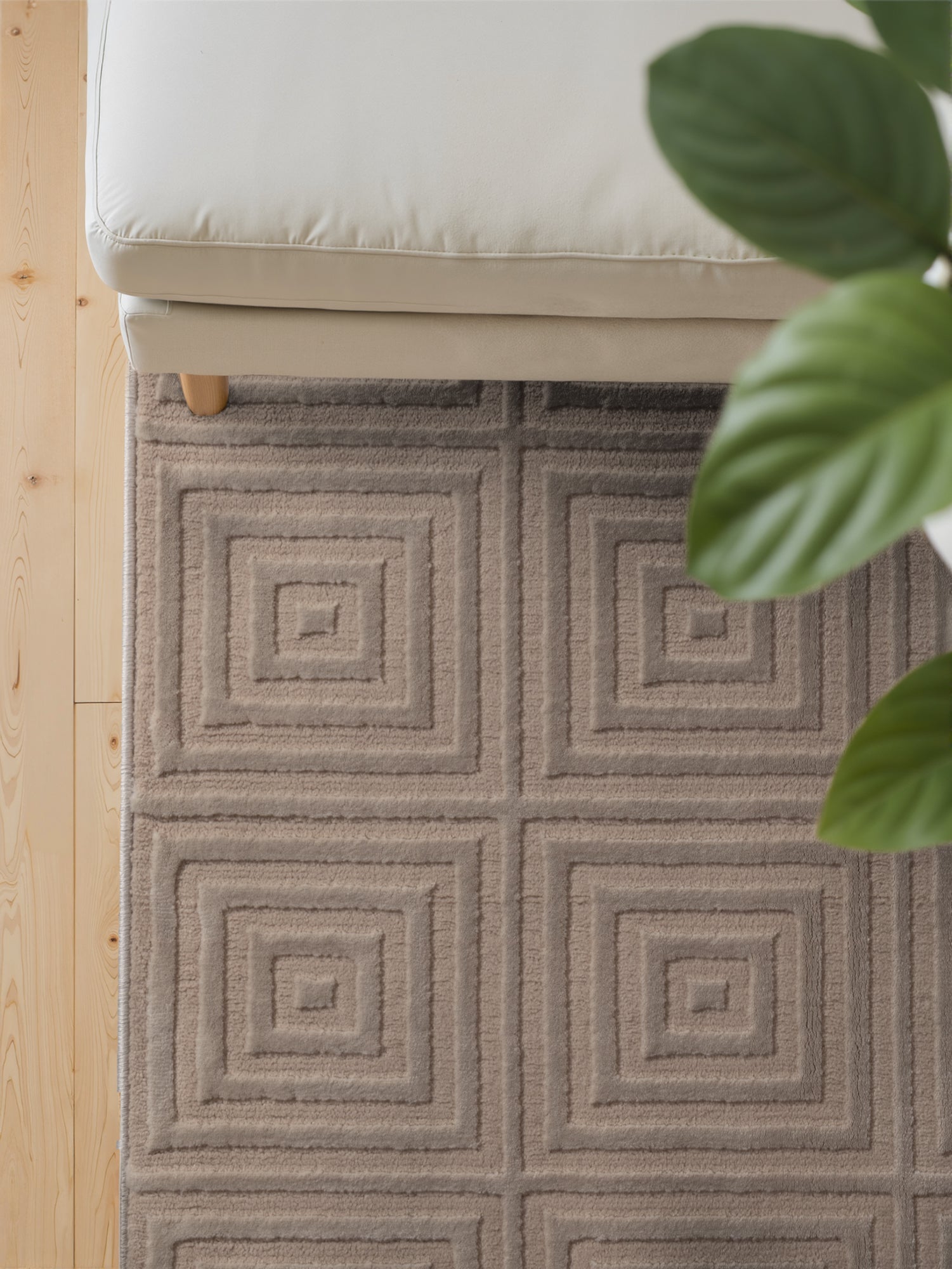 Elle Decoration Tourmaline Matta, Beige