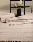 Venture Home Nico Matta, Bomull, 200x300cm, Beige