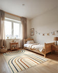 Hanse Home Regnbågen Barnmatta, Beige
