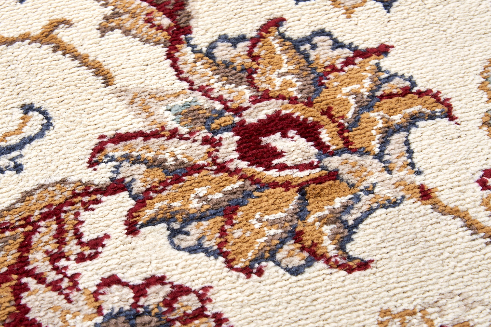 Hanse Home Reni Orientalisk Matta, 80x240cm, Vit/Röd