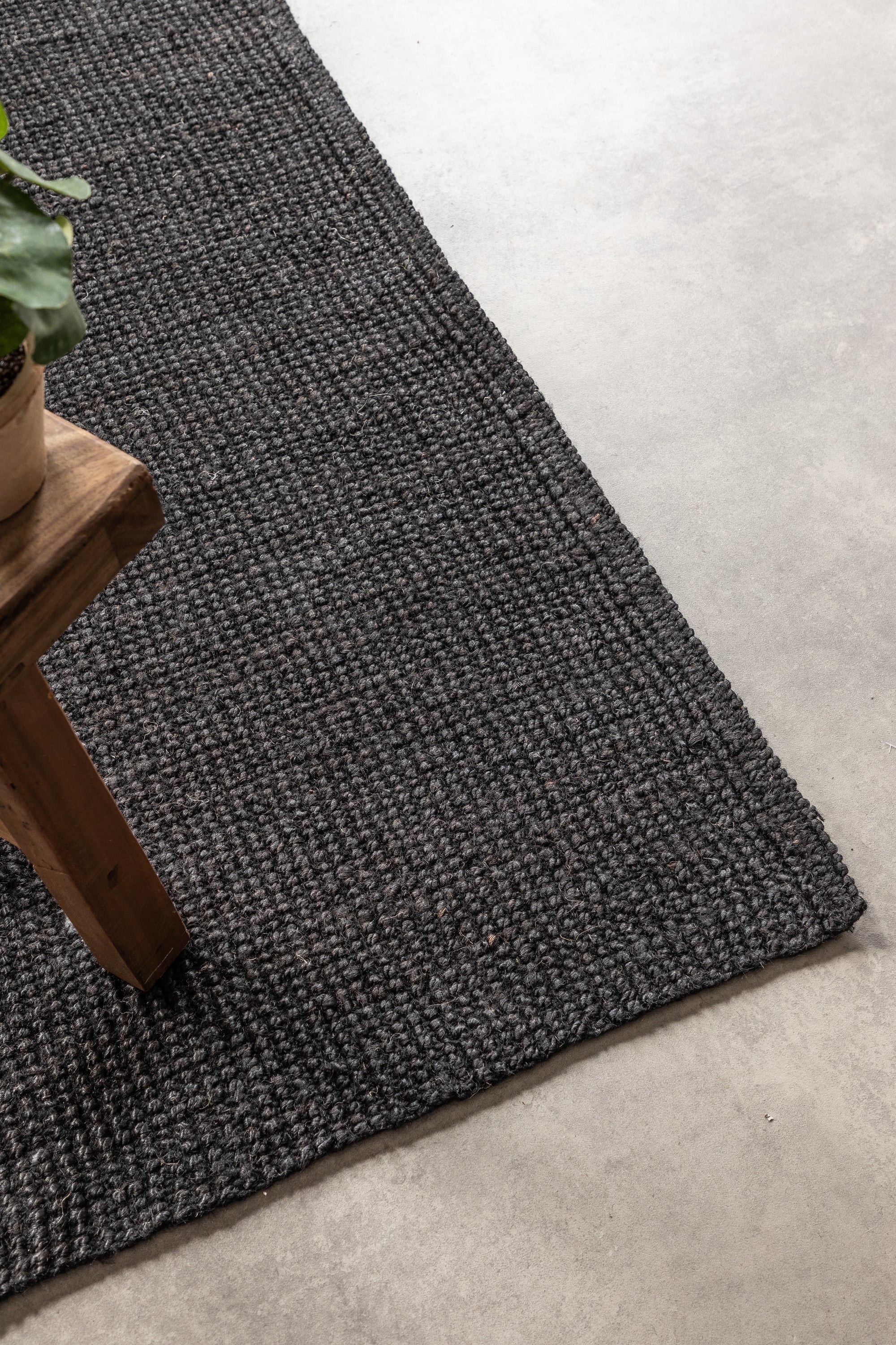 Hanse Home Jaipur Matta, Jute, Svart