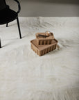 Venture Home Boston Matta, Viskos, 240x240cm, Vit