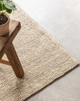Hanse Home Jaipur Matta, Jute, Benvit