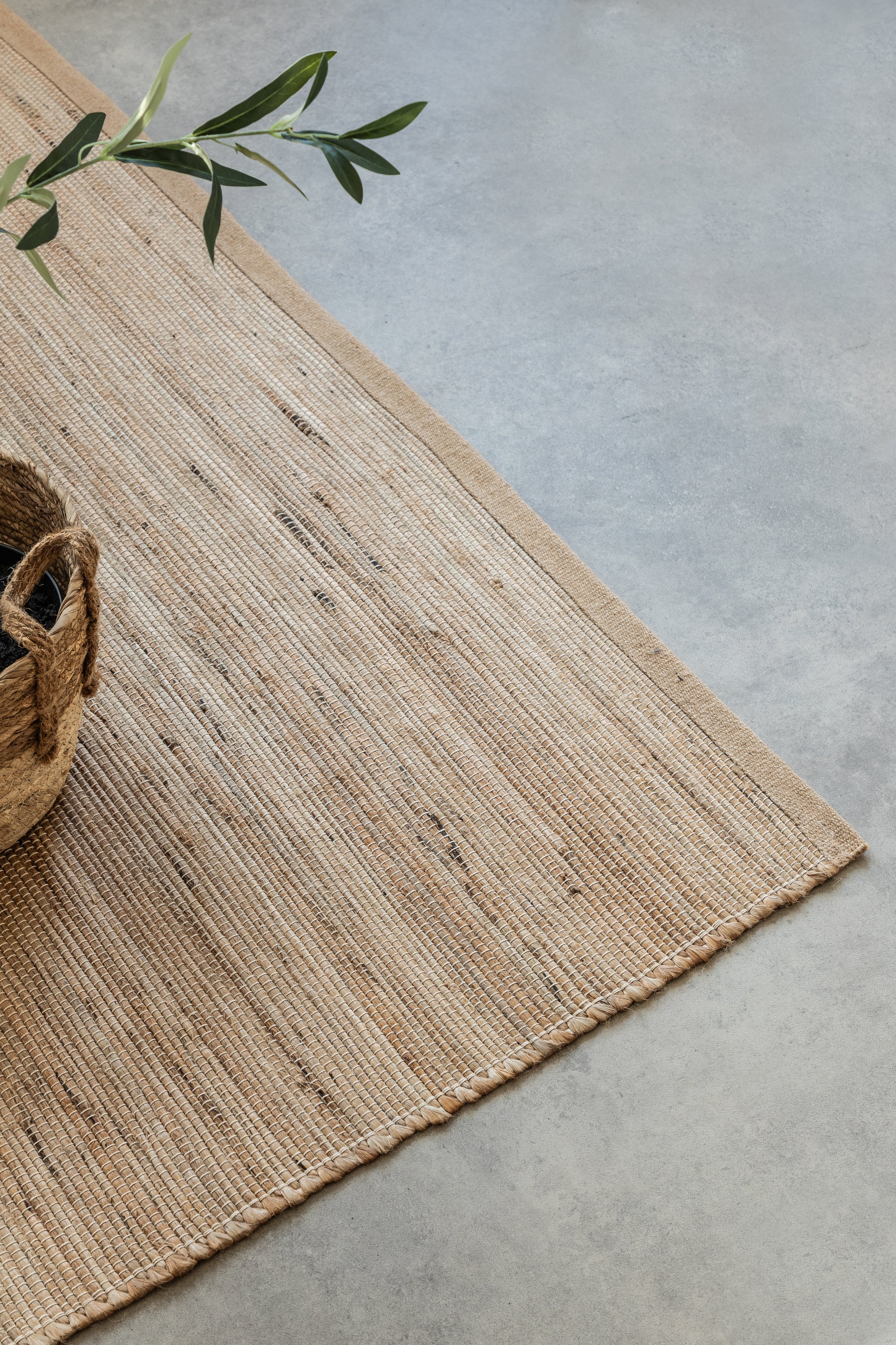 Hanse Home Dhaka Matta, Jute, Beige