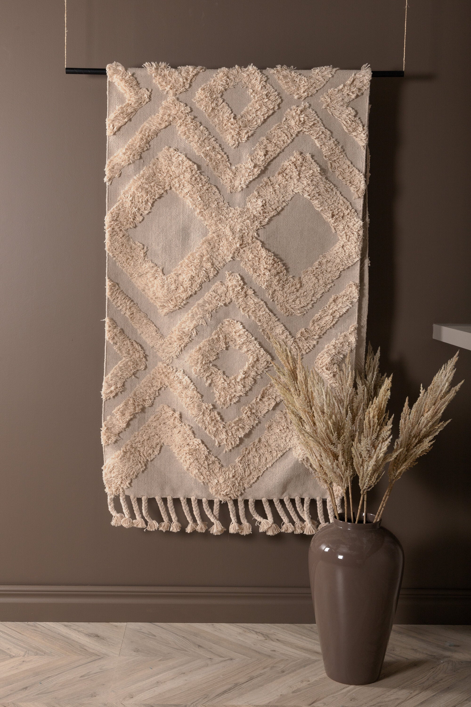 Venture Home Hilma Matta, Bomull, 80x250cm, Offwhite