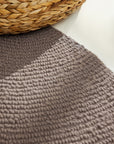 Hanse Home Eleni Rund Ullmatta, Brun