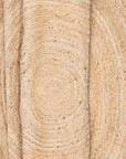 Venture Home Oliver Rund Matta, Jute, 200cm, Natur