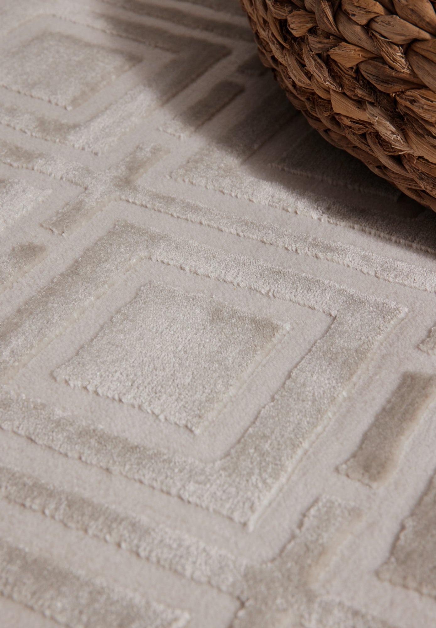 Elle Decoration Howlite Matta, Beige