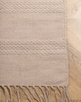Venture Home Nico Matta, Bomull, 200x300cm, Beige