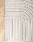 Venture Home Vince Matta, 160x230cm, Vit