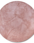 Villeroy & Boch Leon Rund Mjuk Matta, 160cm, Rosa