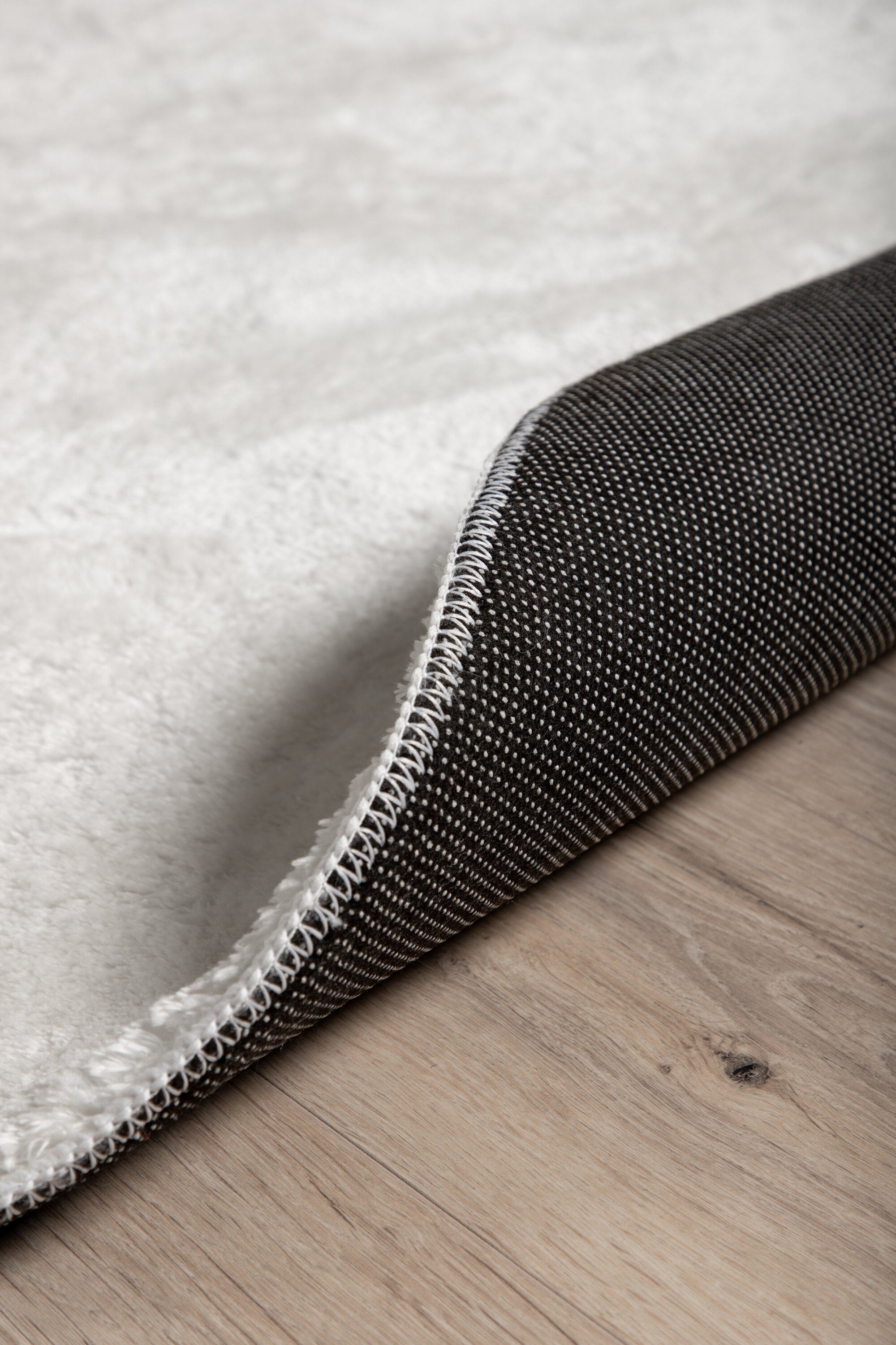 Venture Home Blanca Rund Matta, 200cm, Vit