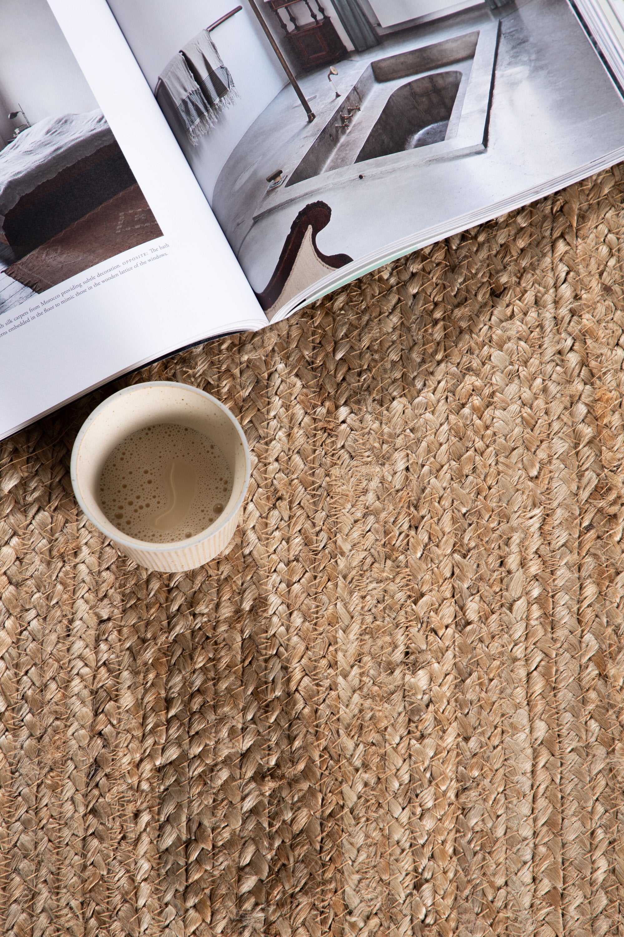 Venture Home Oliver Matta, Jute, Oval 200x300cm, Natur