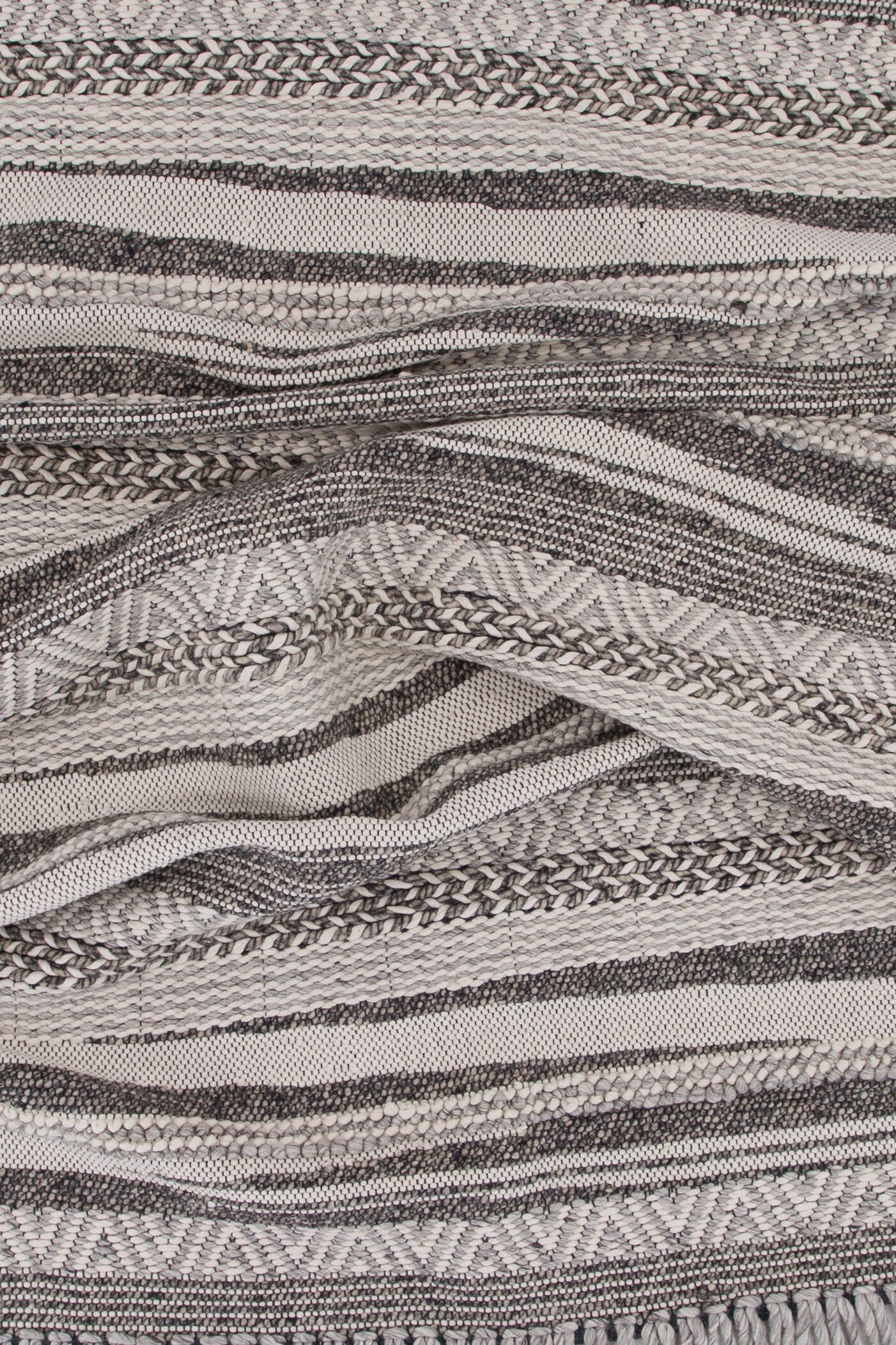 Venture Home Alwar Ullmatta, 200x300cm, Mörkgrå