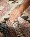 Elle Decoration Kelim Orientalisk Matta, Jute, Flerfärgad/Brun