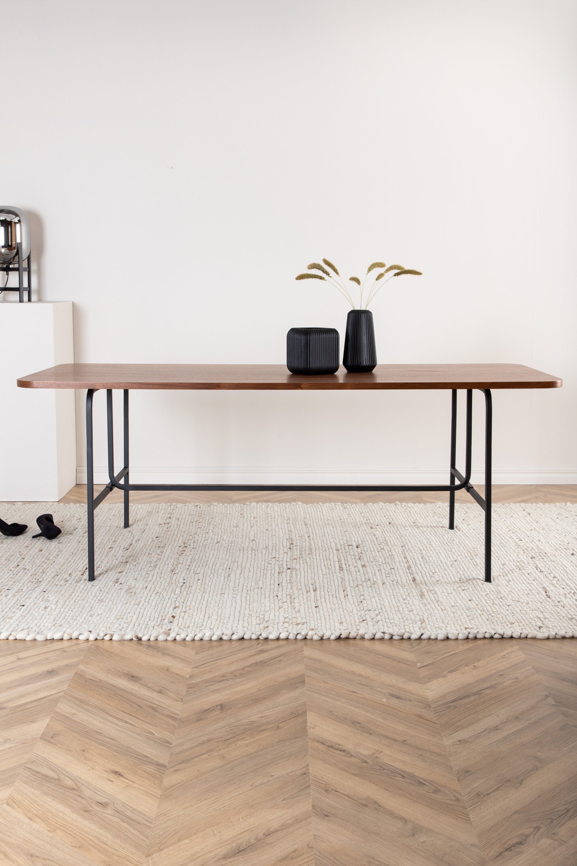 Venture Home Loump Ullmatta, 200x300cm, Vit/Beige