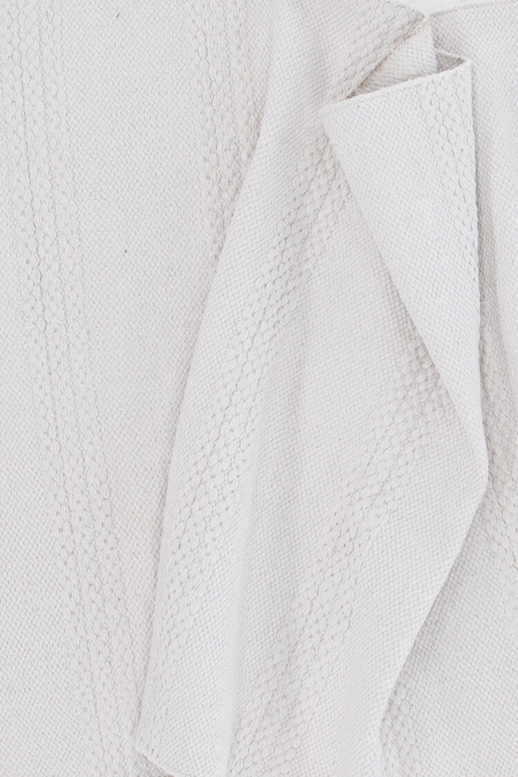 Venture Home Nico Matta, Bomull, 80x250cm, Offwhite