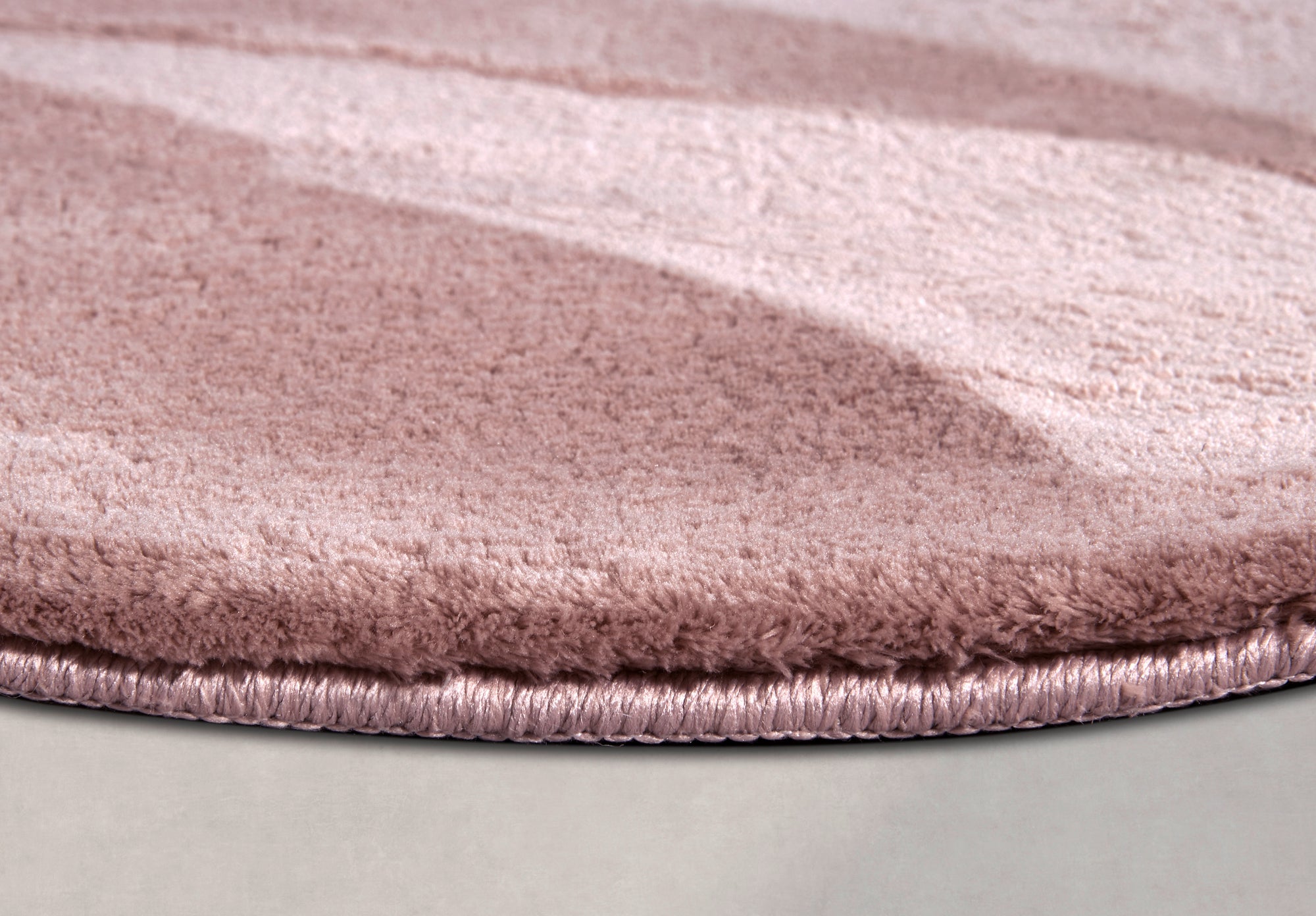 Villeroy &amp; Boch Leon Rund Mjuk Matta, 160cm, Rosa