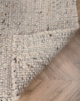 Venture Home Loump Ullmatta, 200x300cm, Vit/Beige