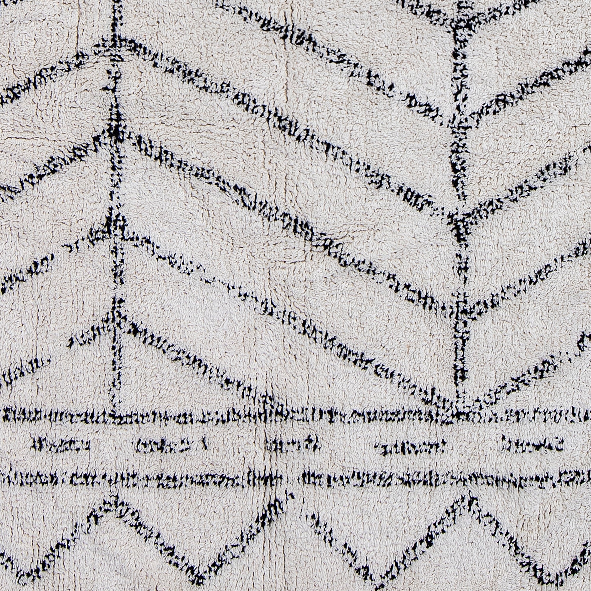 Bloomingville Oiva matta, Bomull, 200x300cm, Benvit