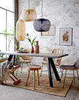Bloomingville Enzov Matta, Sjögräs, 150x245cm, Beige/Brun