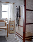 Bloomingville Aciano Matta, Bomull, 80x250cm , Beige/Grå