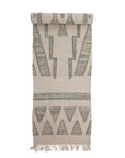 Creative Collection Delara Matta, Ull, 60x240cm, Beige/Grön