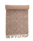 Bloomingville Abriella Matta, Jute, 70x200cm, Beige/Orange