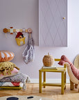 Bloomingville MINI Naffie Matta, Jute, 100x104cm, Beige