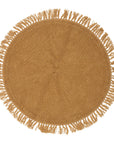 Bloomingville Lenea Matta, Ull, 110cm, Gul