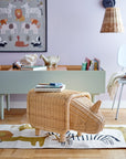 Bloomingville MINI Neah Matta, Bomull, 50x200cm, Vit
