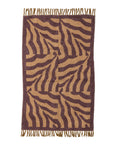 Bloomingville Izza Matta, Bomull, 90x150cm, Lila/Brun