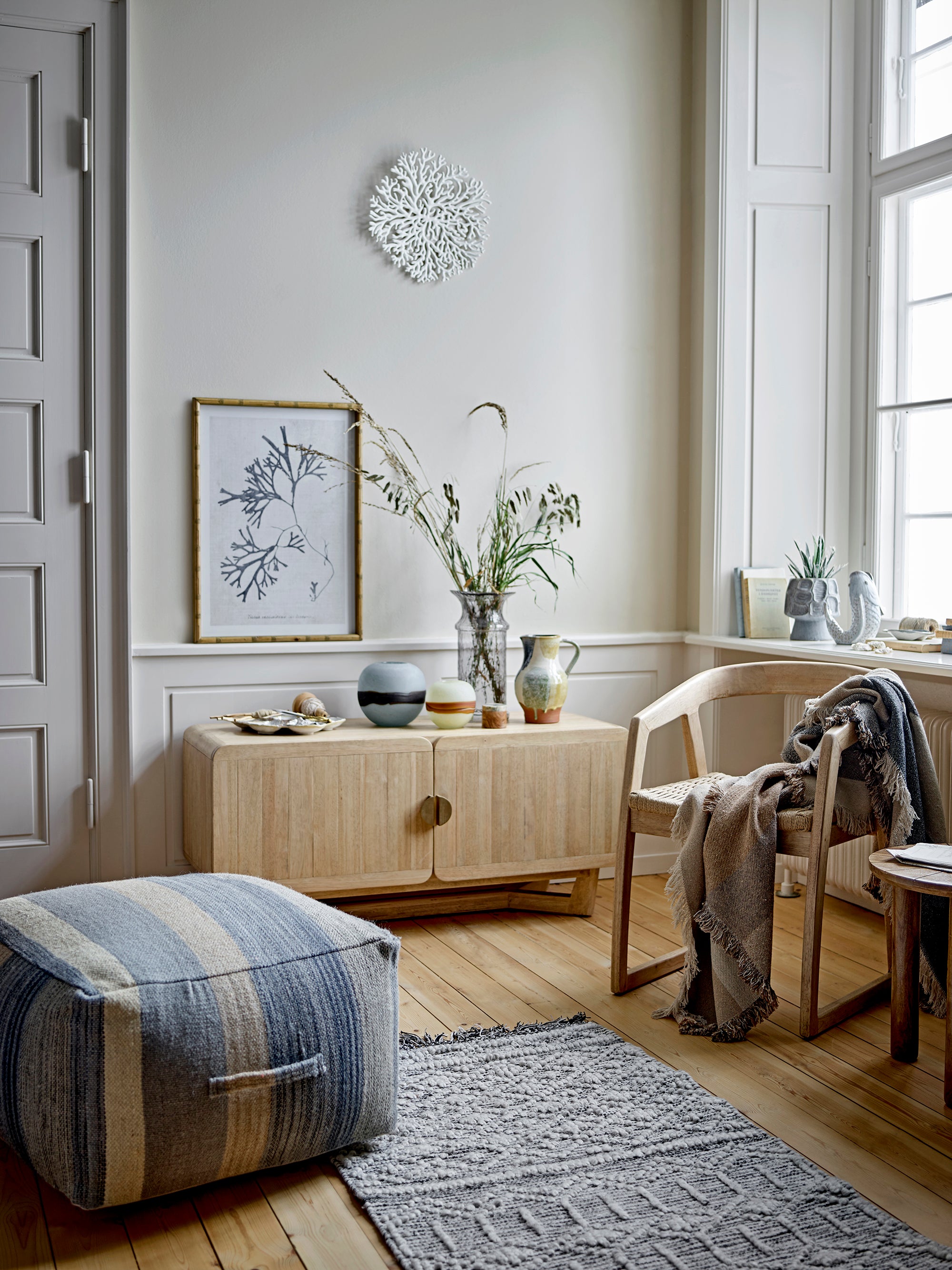 Creative Collection Maisy gångmatta, 75x245cm, Grå