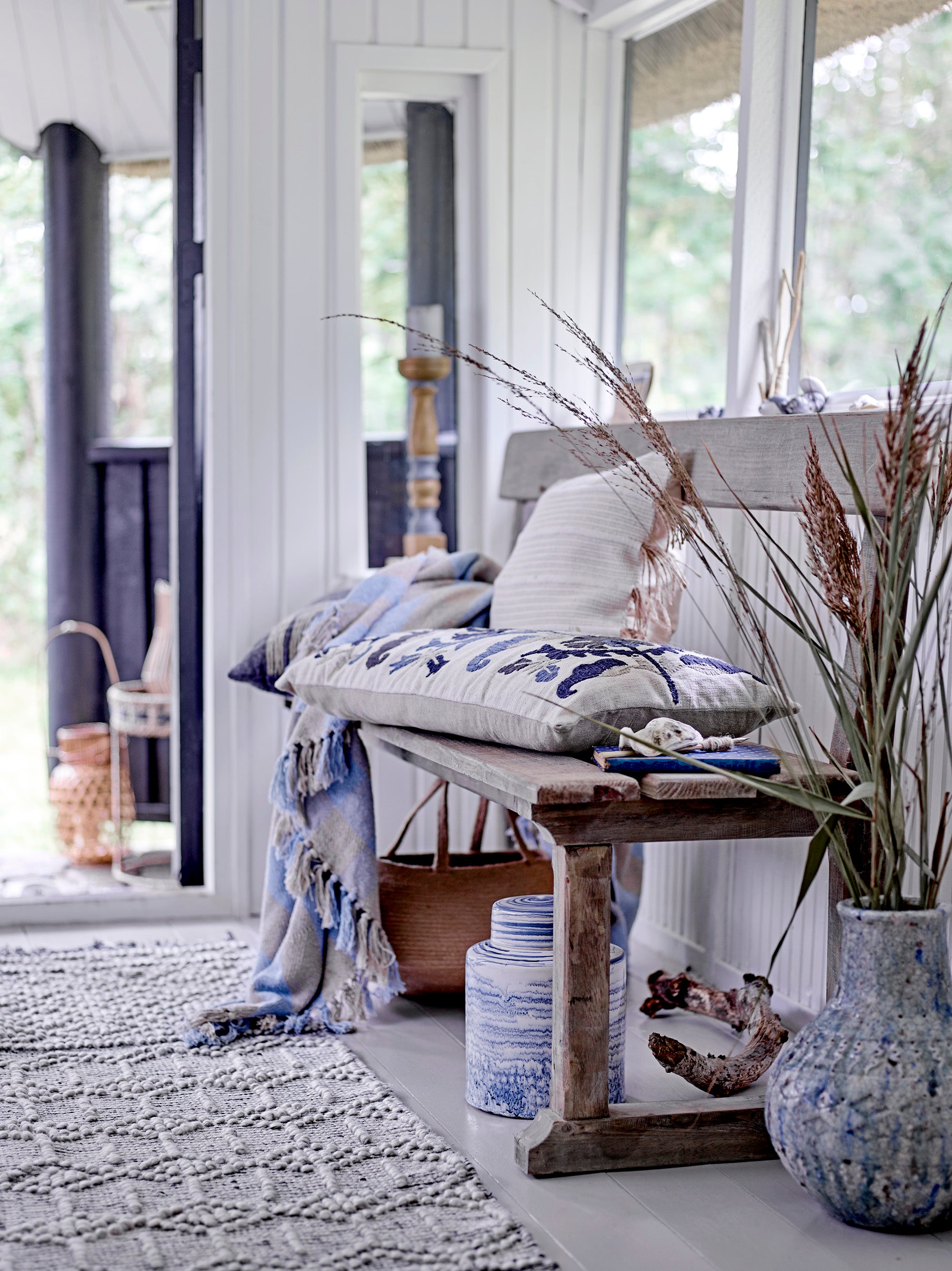 Creative Collection Maisy gångmatta, 75x245cm, Grå