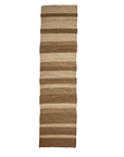 Bloomingville Felex Matta, Sjögräs, 70x275cm, Brun