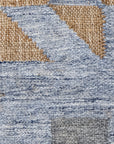 Bloomingville Vikka Matta, Jute, 75x245cm, Blå/Brun