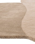 Bloomingville Denton Matta, Ull, 110x140cm, Brun/Beige