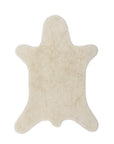 Bloomingville MINI Bear Ullmatta, 140x200cm, Vit